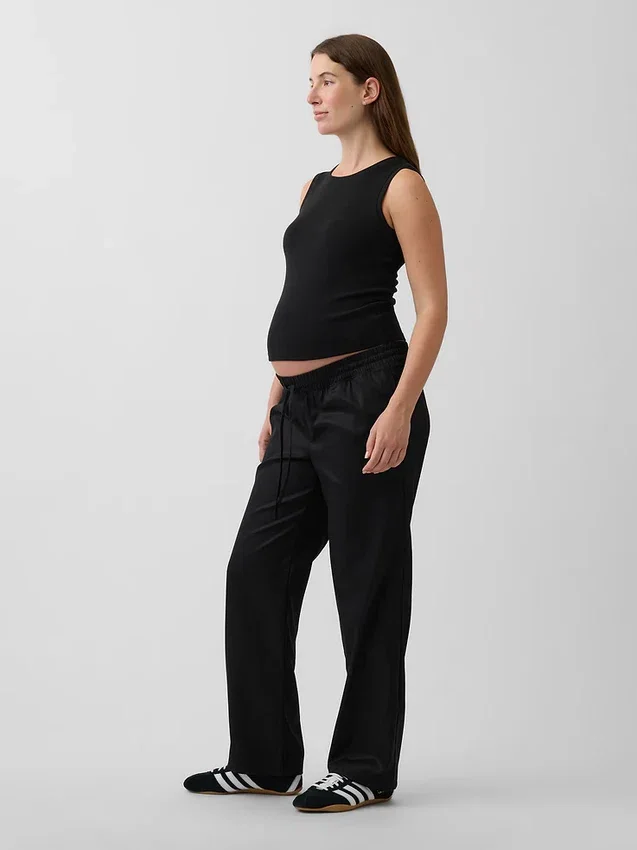 Mammakläder i twill med underbukdesign
