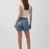 Mammakläder i ultramjuk denim med hel panel