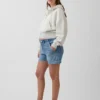Mammakläder i ultramjuk denim med hel panel