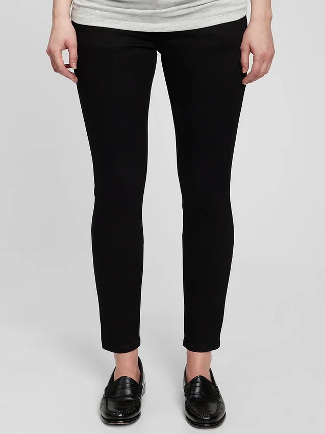 Mammakläder True Waistband Full Panel True Skinny Jeans