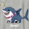 Marvel Rivals-T-shirt med tryck för barn – Jeff the Shark