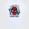 Marvel Scribbled Spider-Man-T-shirt med kort ärm för småbarn