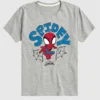 Marvel Spidey Doodle-Shorts-T-shirt för småbarn med kort ärm