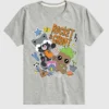 Marvel-T-shirt med kort ärm och tryck av Groot och Rocket för småbarn