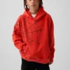 Marvel Vintagesoft Spider-Man-hoodie med avslappnad passform för barn