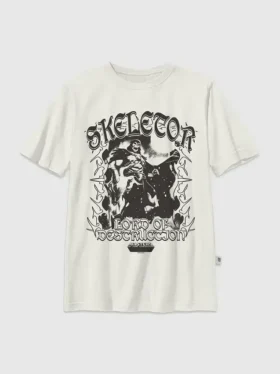 Masters of the Universe Skeletor-T-shirt med tryck för barn