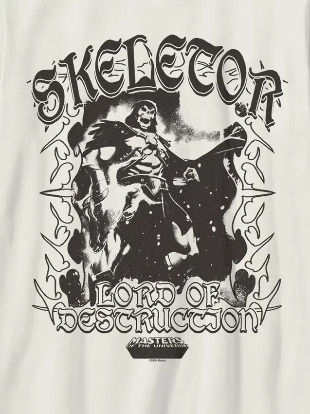 Masters of the Universe Skeletor-T-shirt med tryck för barn