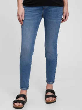 Maternity Full-Panel True Skinny Jeans