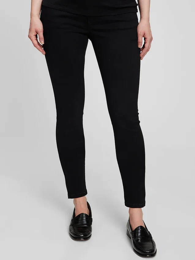 Maternity Full-Panel True Skinny Jeans
