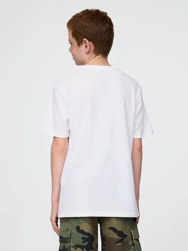 Messi-T-shirt med tryck för barn