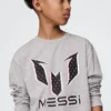 Messi-T-shirt med tryck för barn