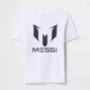 Messi-T-shirt med tryck för barn