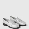 Metallic-loafers för barn