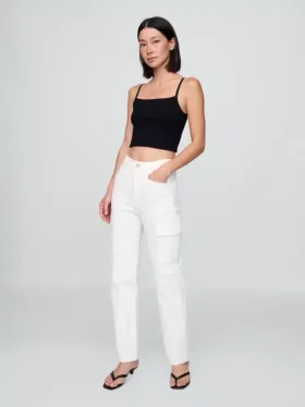 Mid Rise '90S Loose Cargo Jeans