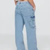 Mid Rise '90S Loose Cargo Jeans