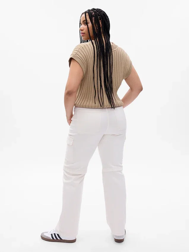 Mid Rise '90S Loose Cargo Jeans