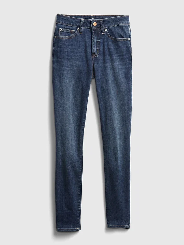 Mid Rise Curvy True Skinny Jeans