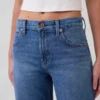 Mid Rise Slim Barrel-Jeans