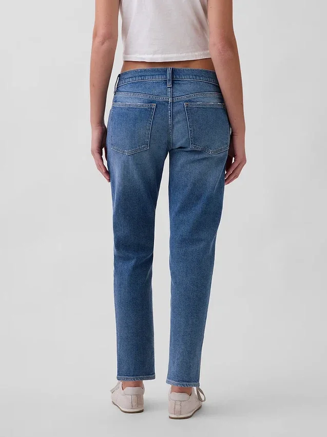 Mid Rise Slim Taper-Jeans