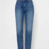 Mid Rise Slim Taper-Jeans