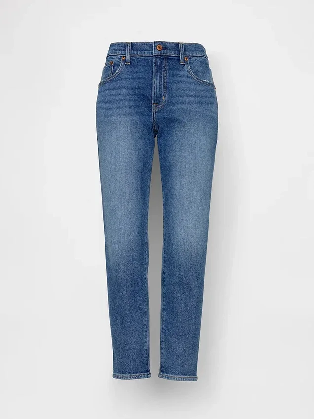 Mid Rise Slim Taper-Jeans