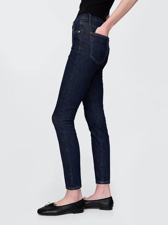 Mid Rise True Skinny-Jeans