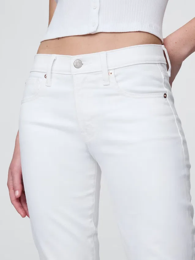 Mid Rise True Skinny-Jeans