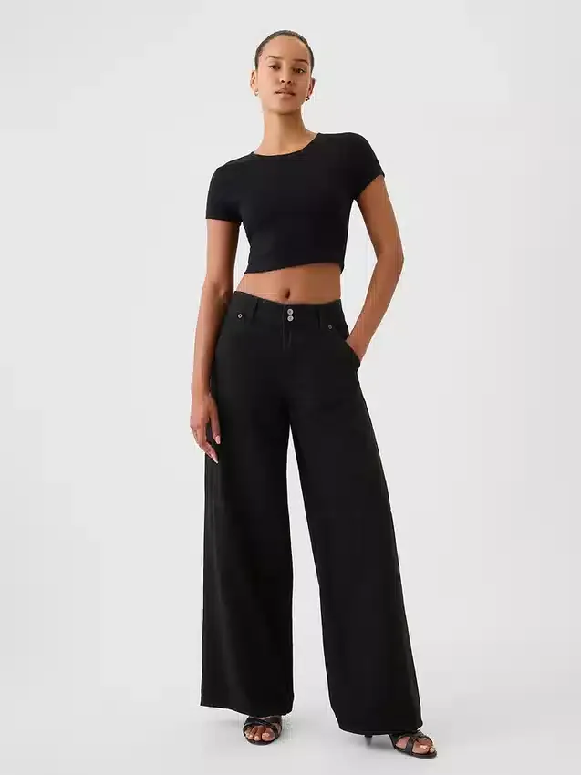 Mid Rise Ultrasoft Baggy Jeans