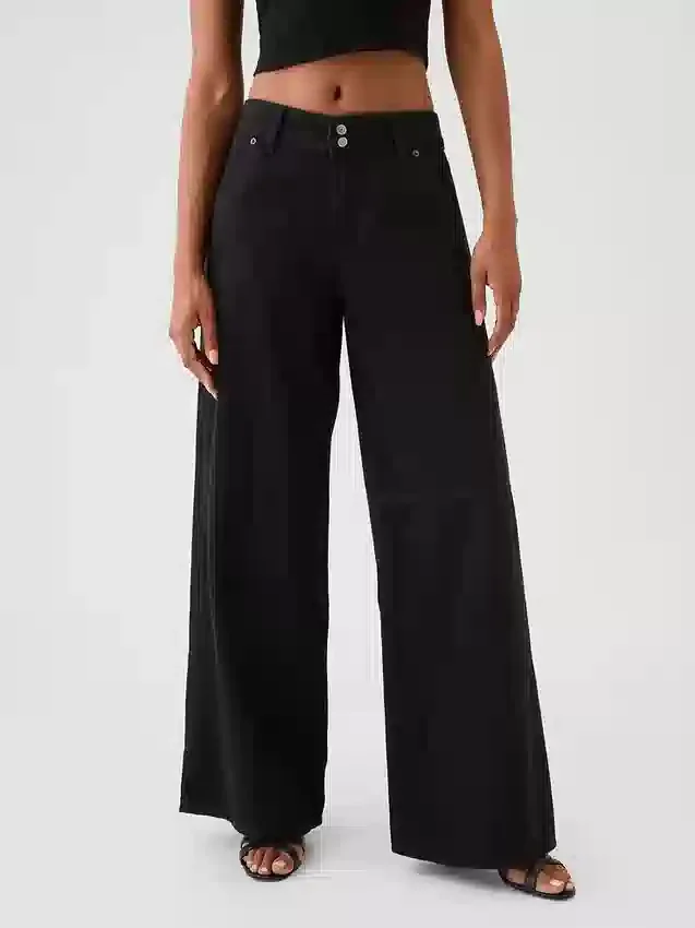 Mid Rise Ultrasoft Baggy Jeans