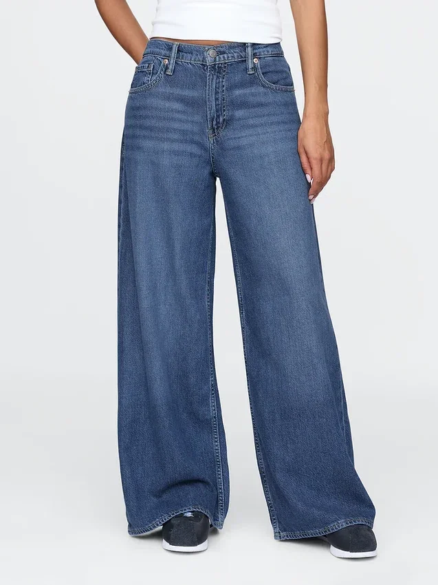 Mid Rise Ultrasoft Baggy Jeans