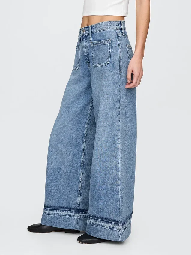 Mid Rise Ultrasoft Baggy Jeans