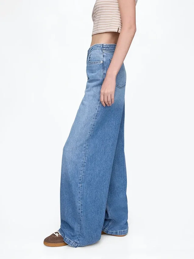 Mid Rise Ultrasoft Baggy Jeans