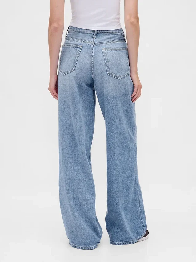 Mid Rise Ultrasoft Baggy Jeans