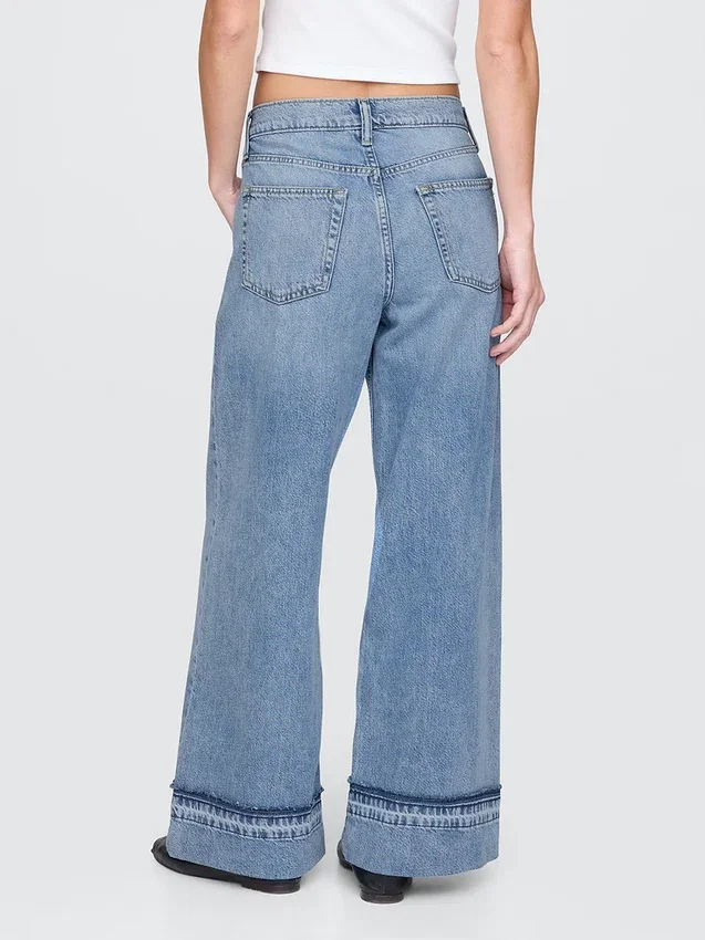 Mid Rise Ultrasoft Baggy Jeans