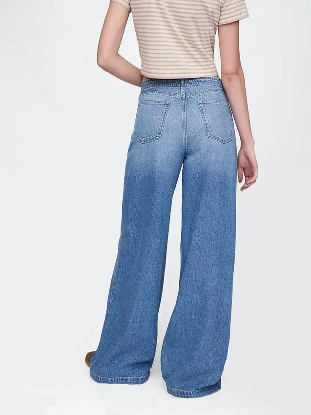 Mid Rise Ultrasoft Baggy Jeans