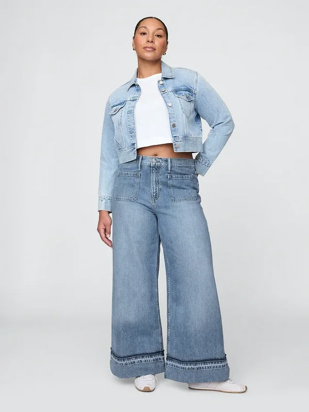Mid Rise Ultrasoft Baggy Jeans