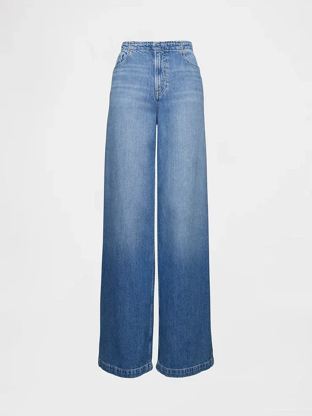 Mid Rise Ultrasoft Baggy Jeans