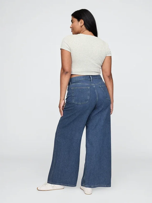 Mid Rise Ultrasoft Baggy Jeans