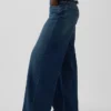 Mid Rise Ultrasoft Buckle Baggy Jeans