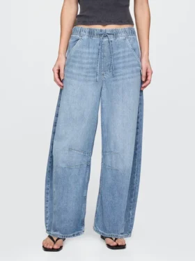 Mid Rise Ultrasoft Easy Horseshoe Jeans