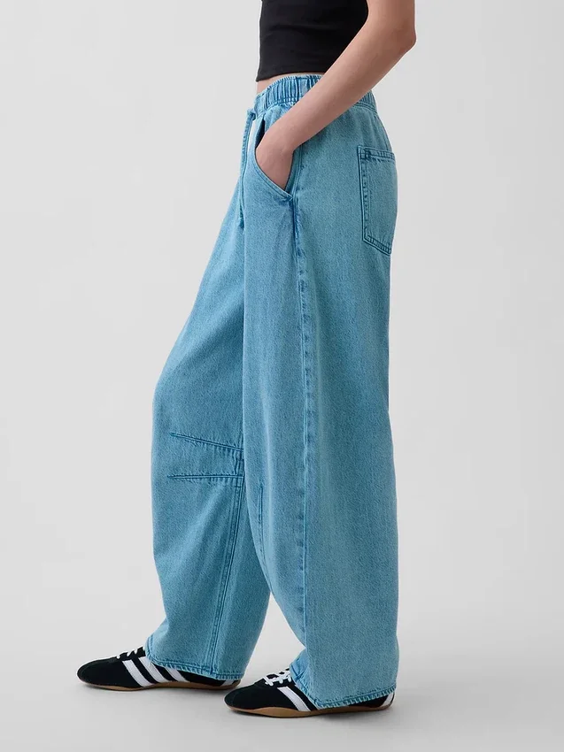 Mid Rise Ultrasoft Easy Horseshoe Jeans