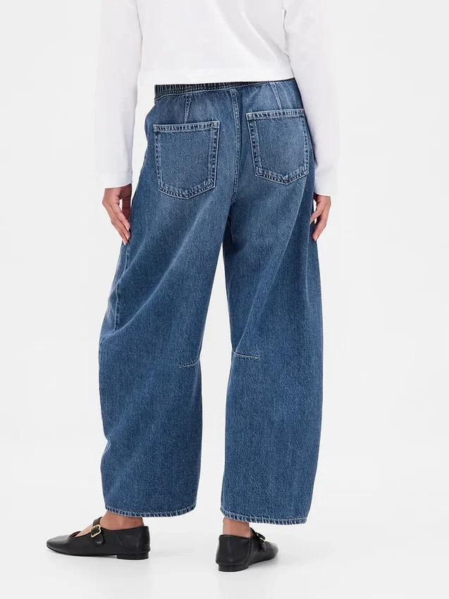 Mid Rise Ultrasoft Easy Horseshoe Jeans