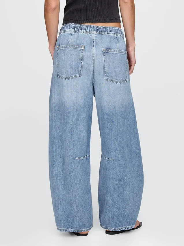 Mid Rise Ultrasoft Easy Horseshoe Jeans