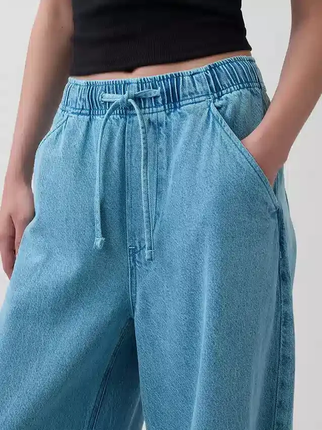 Mid Rise Ultrasoft Easy Horseshoe Jeans