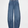 Mid Rise Ultrasoft Easy Horseshoe Jeans