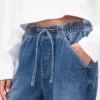 Mid Rise Ultrasoft Easy Horseshoe Jeans