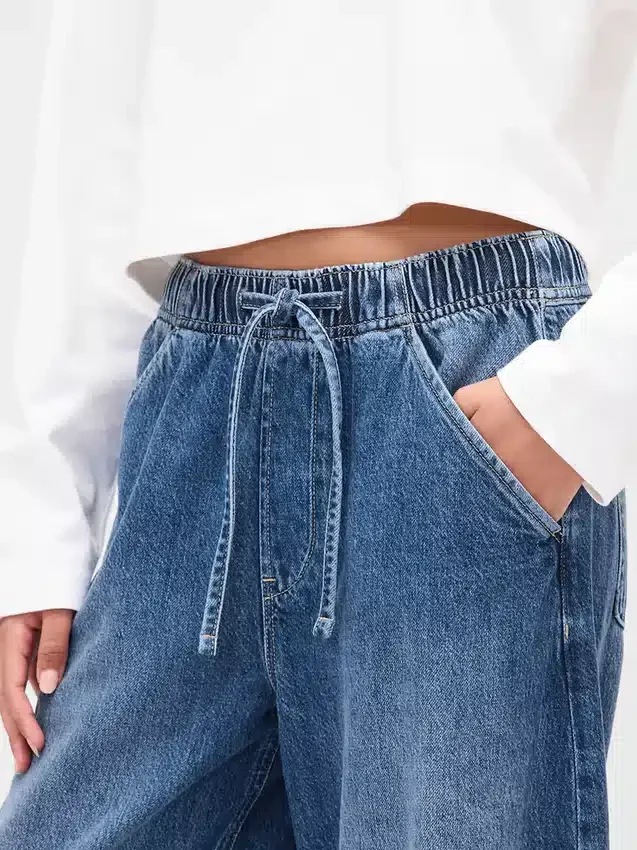Mid Rise Ultrasoft Easy Horseshoe Jeans