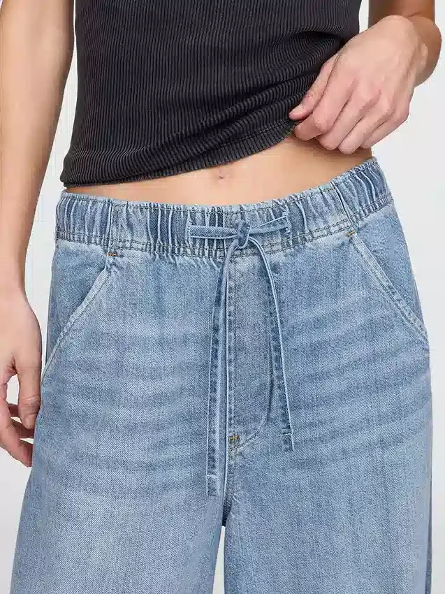 Mid Rise Ultrasoft Easy Horseshoe Jeans