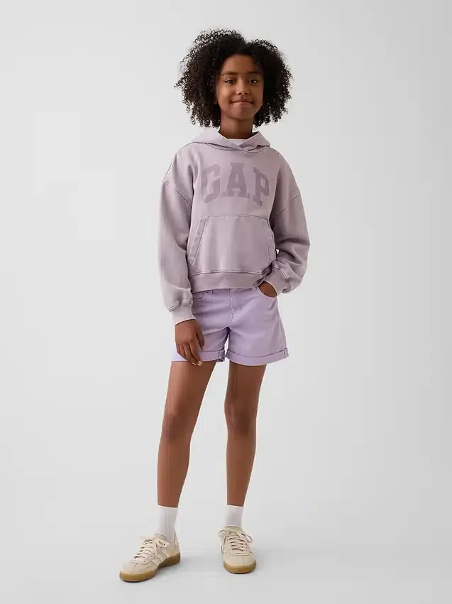 Midi-shorts i denim för barn