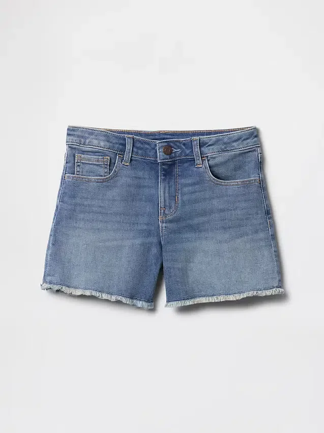 Midi-shorts i denim för barn